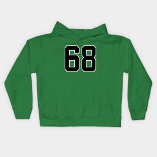 Number 68 Kids Hoodie